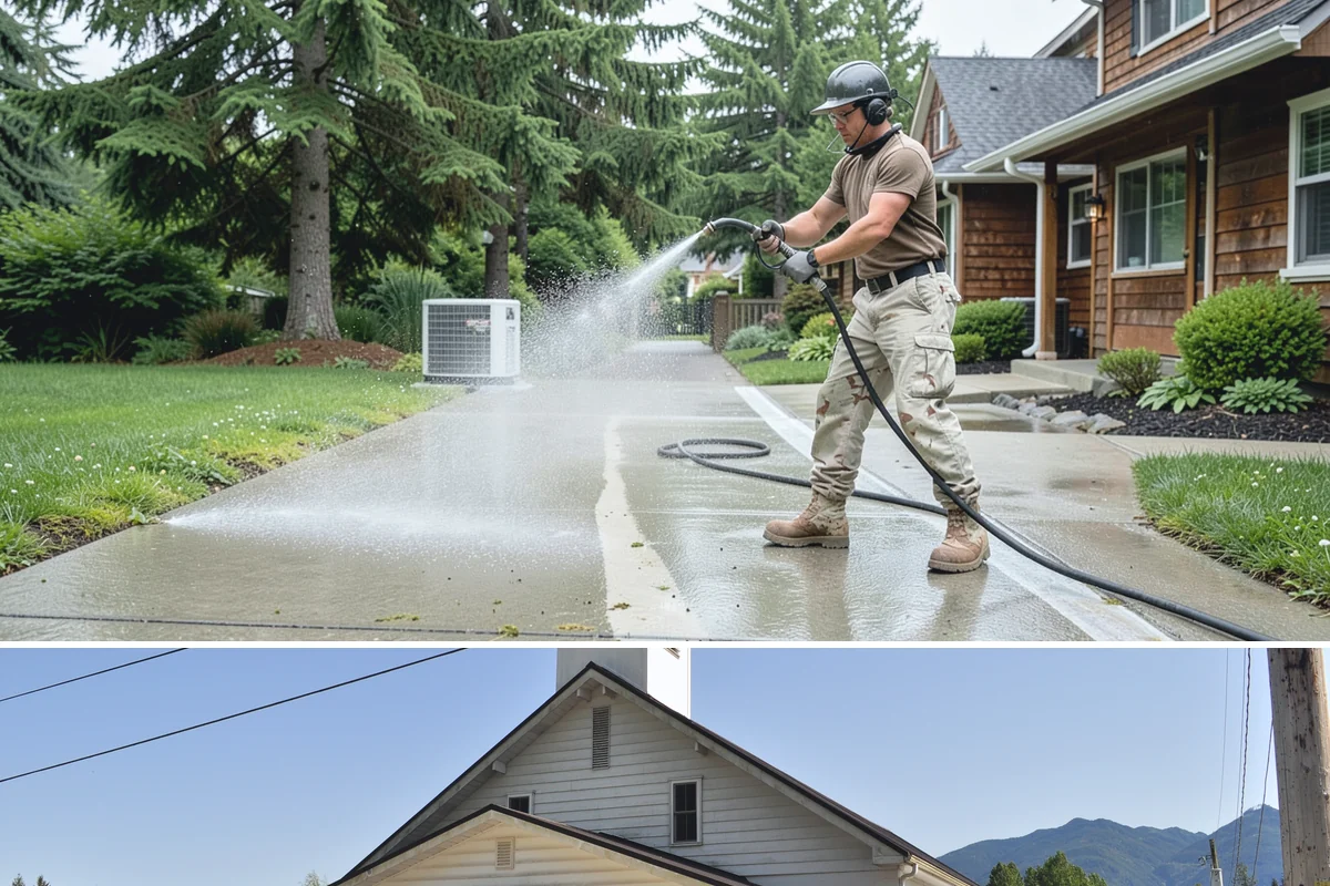 Picture Window Cleaning in Concrete, Skagit County, WA - Clean picture windows in spring and again in fall to keep the view sharp through both bright and gray seasons.