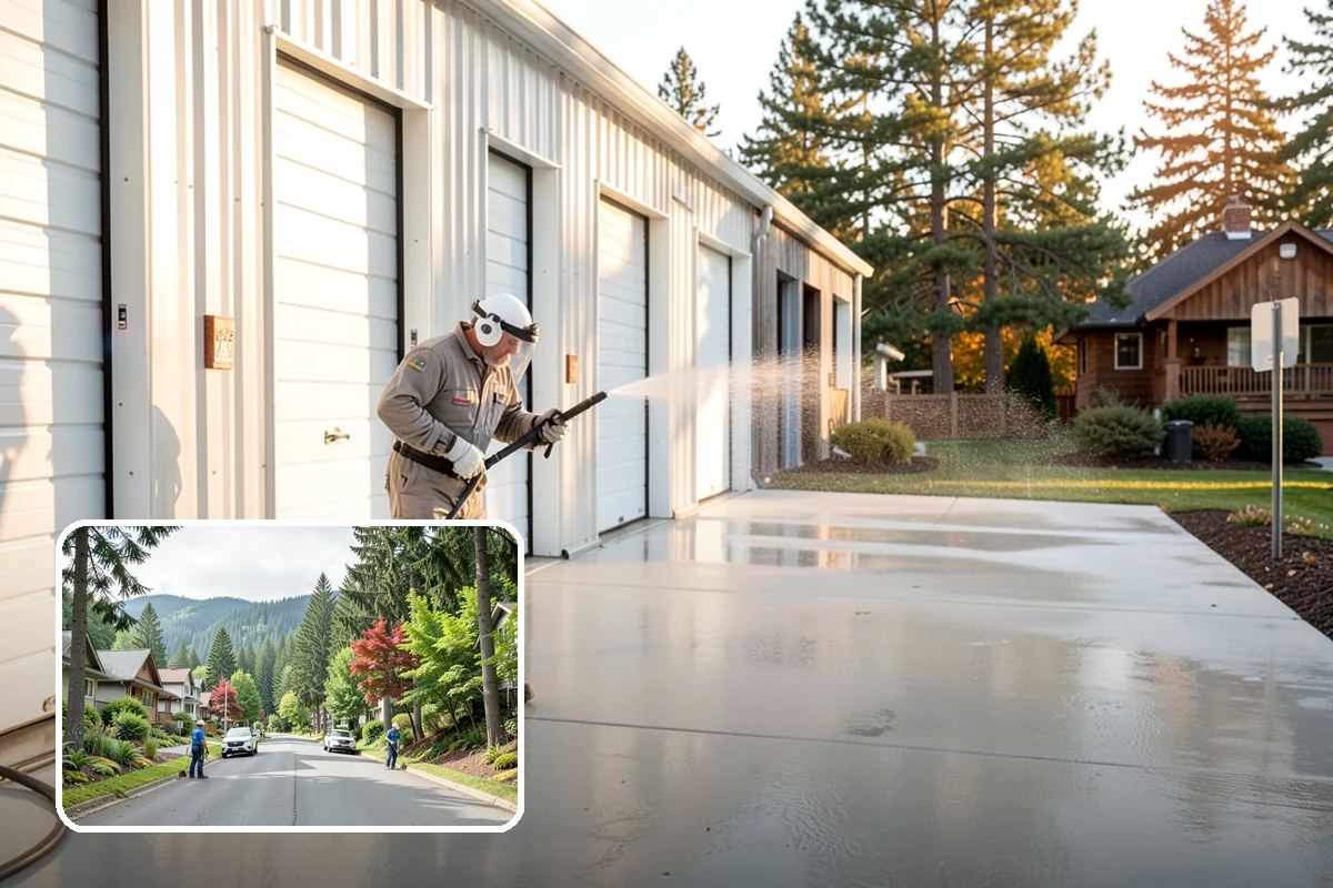 Picture Window Cleaning in Darrington, Snohomish County, WA - Cleans the large pane edge to edge