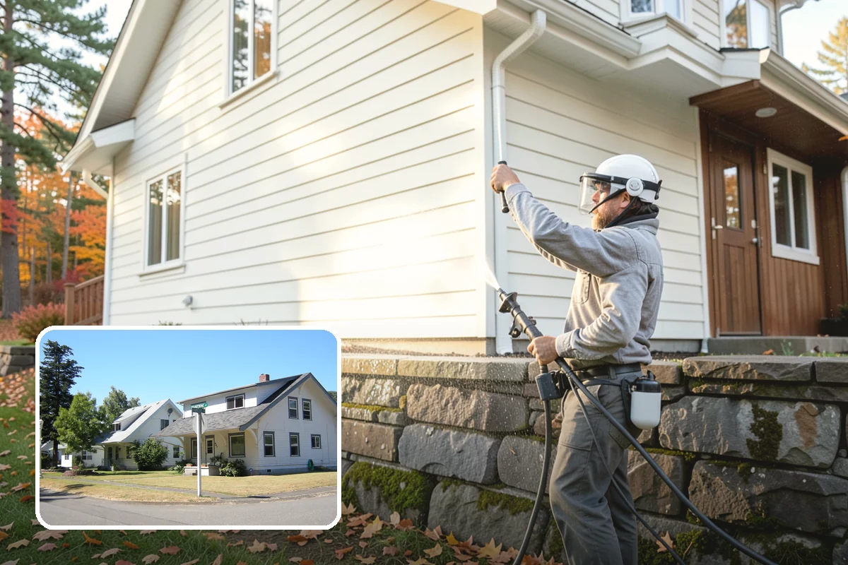Picture Window Cleaning in DuPont, Pierce County, WA - Cleans the large pane edge to edge