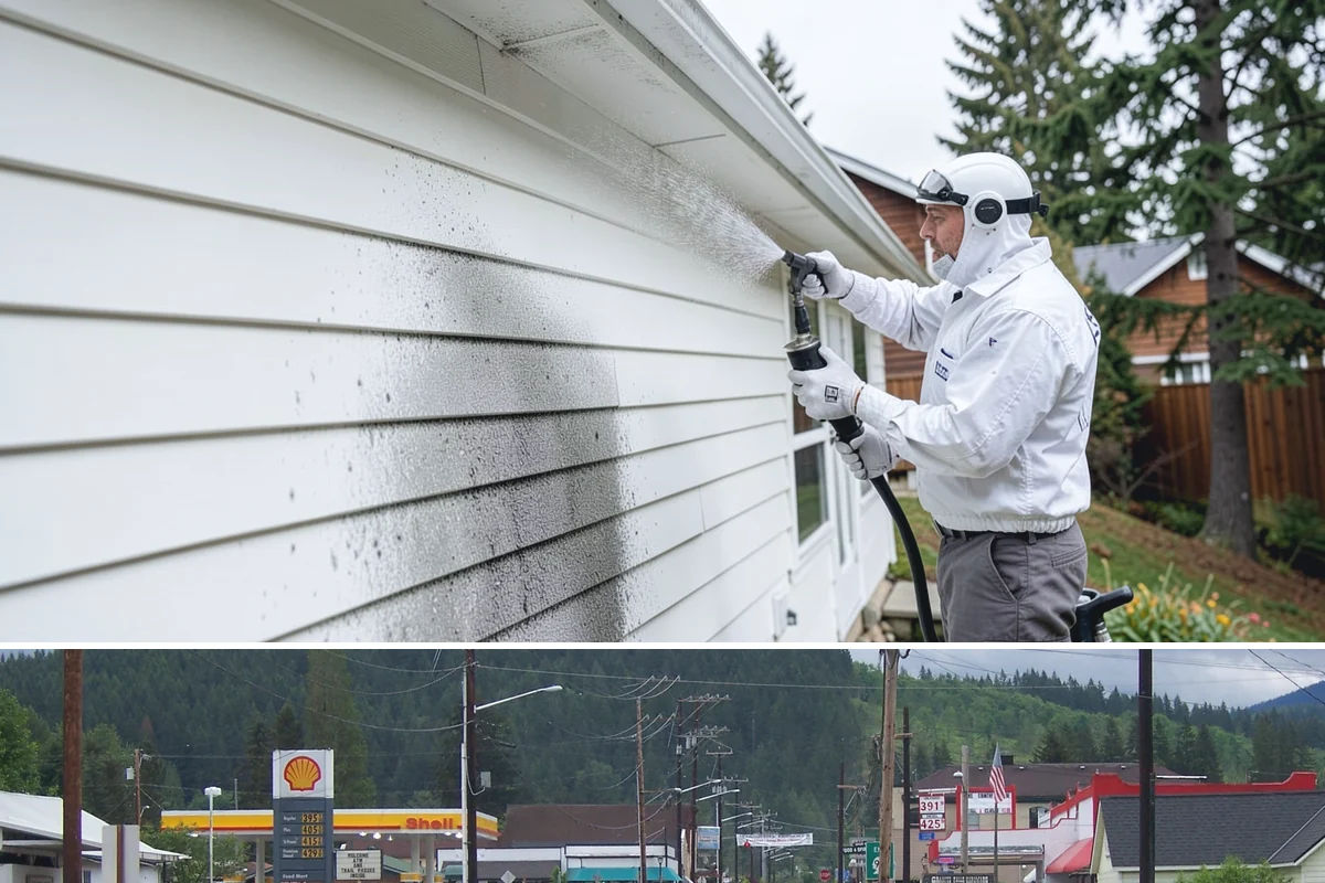 Picture Window Cleaning in Granite Falls, Snohomish County, WA - Clean picture windows in spring and again in fall to keep the view sharp through both bright and gray seasons.