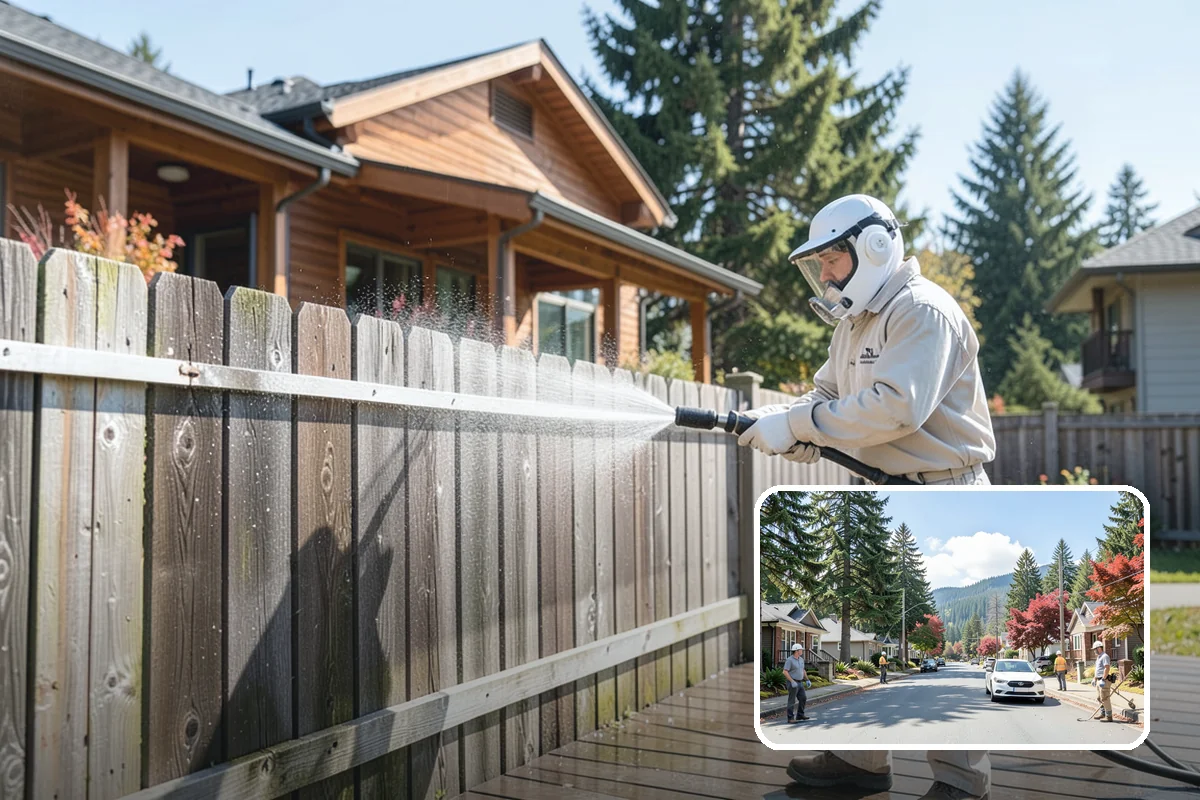 Picture Window Cleaning in Hunts Point, King County, WA - Cleans the large pane edge to edge