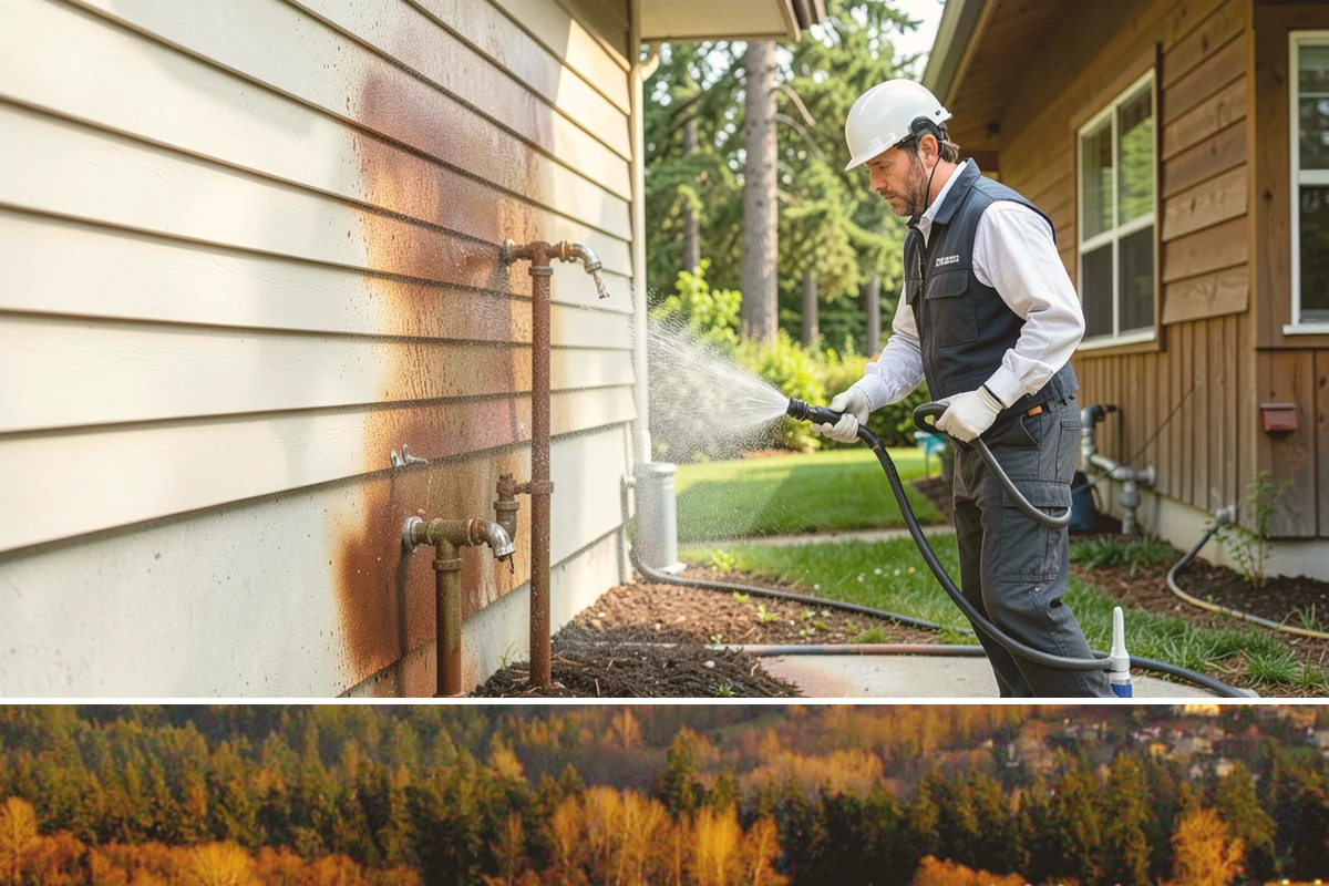 Picture Window Cleaning in Kenmore, King County, WA - Clean picture windows in spring and again in fall to keep the view sharp through both bright and gray seasons.
