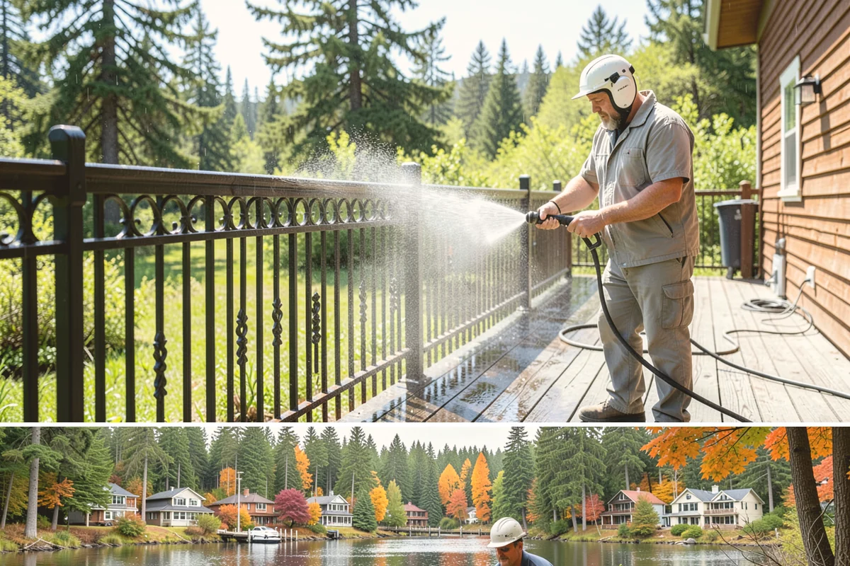 Picture Window Cleaning in La Conner, Skagit County, WA - Clean picture windows in spring and again in fall to keep the view sharp through both bright and gray seasons.