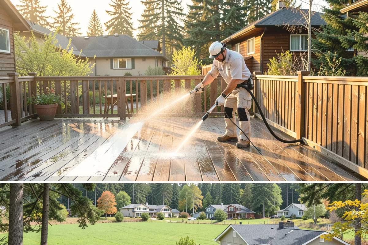 Picture Window Cleaning in Lyman, Skagit County, WA - Clean picture windows in spring and again in fall to keep the view sharp through both bright and gray seasons.