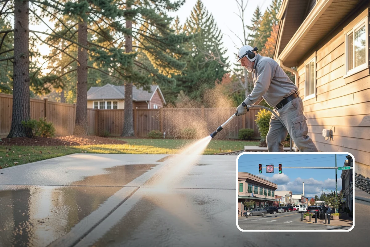 Picture Window Cleaning in Monroe, Snohomish County, WA - Cleans the large pane edge to edge