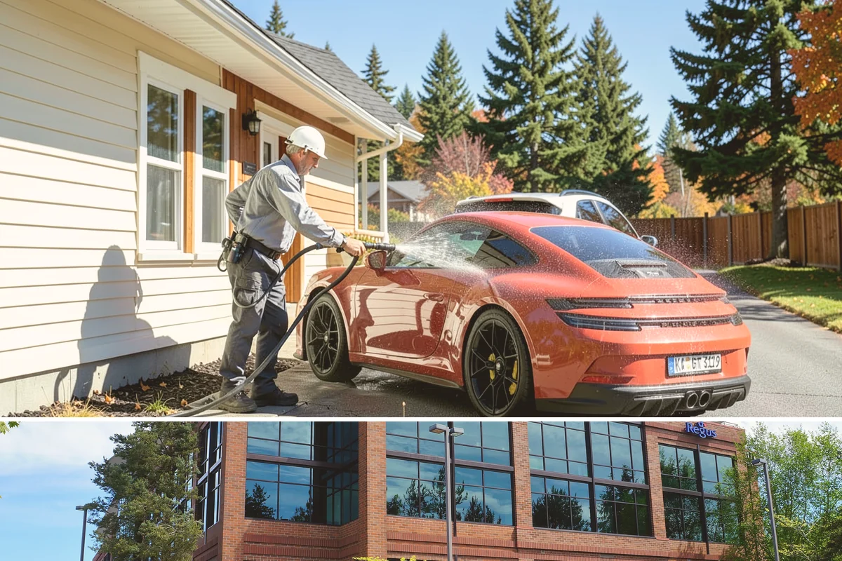 Picture Window Cleaning in Mountlake Terrace, Snohomish County, WA - Clean picture windows in spring and again in fall to keep the view sharp through both bright and gray seasons.