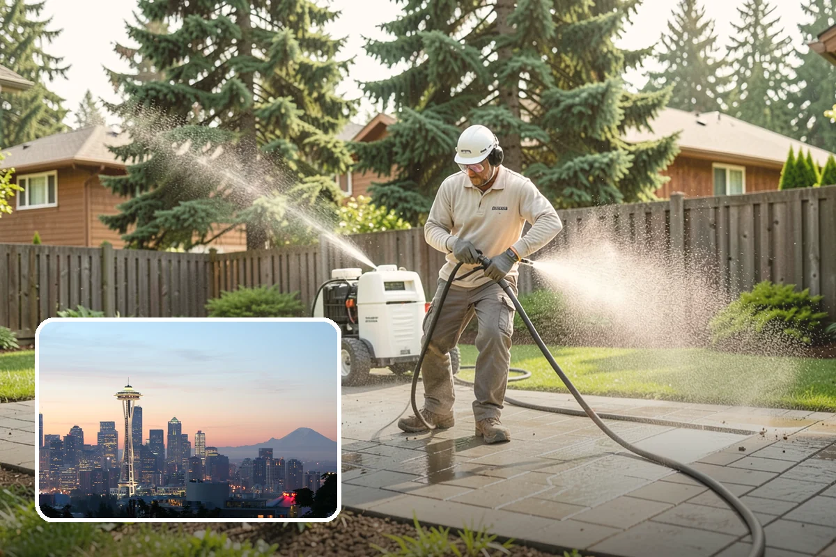 Picture Window Cleaning in Seattle, King County, WA - Cleans the large pane edge to edge