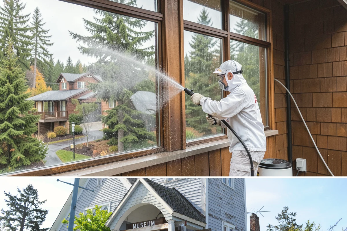 Picture Window Cleaning in Steilacoom, Pierce County, WA - Clean picture windows in spring and again in fall to keep the view sharp through both bright and gray seasons.
