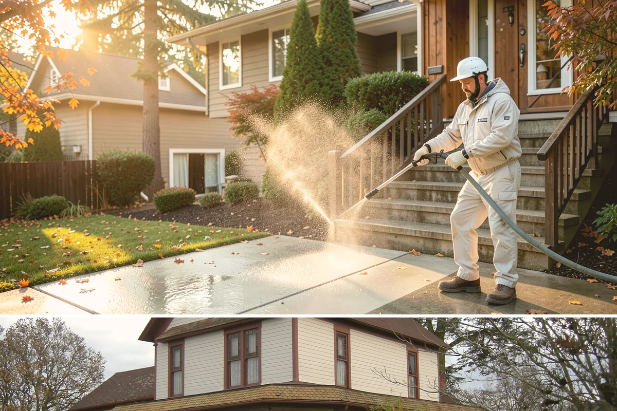 Picture Window Cleaning in Sumner, Pierce County, WA - Clean picture windows in spring and again in fall to keep the view sharp through both bright and gray seasons.
