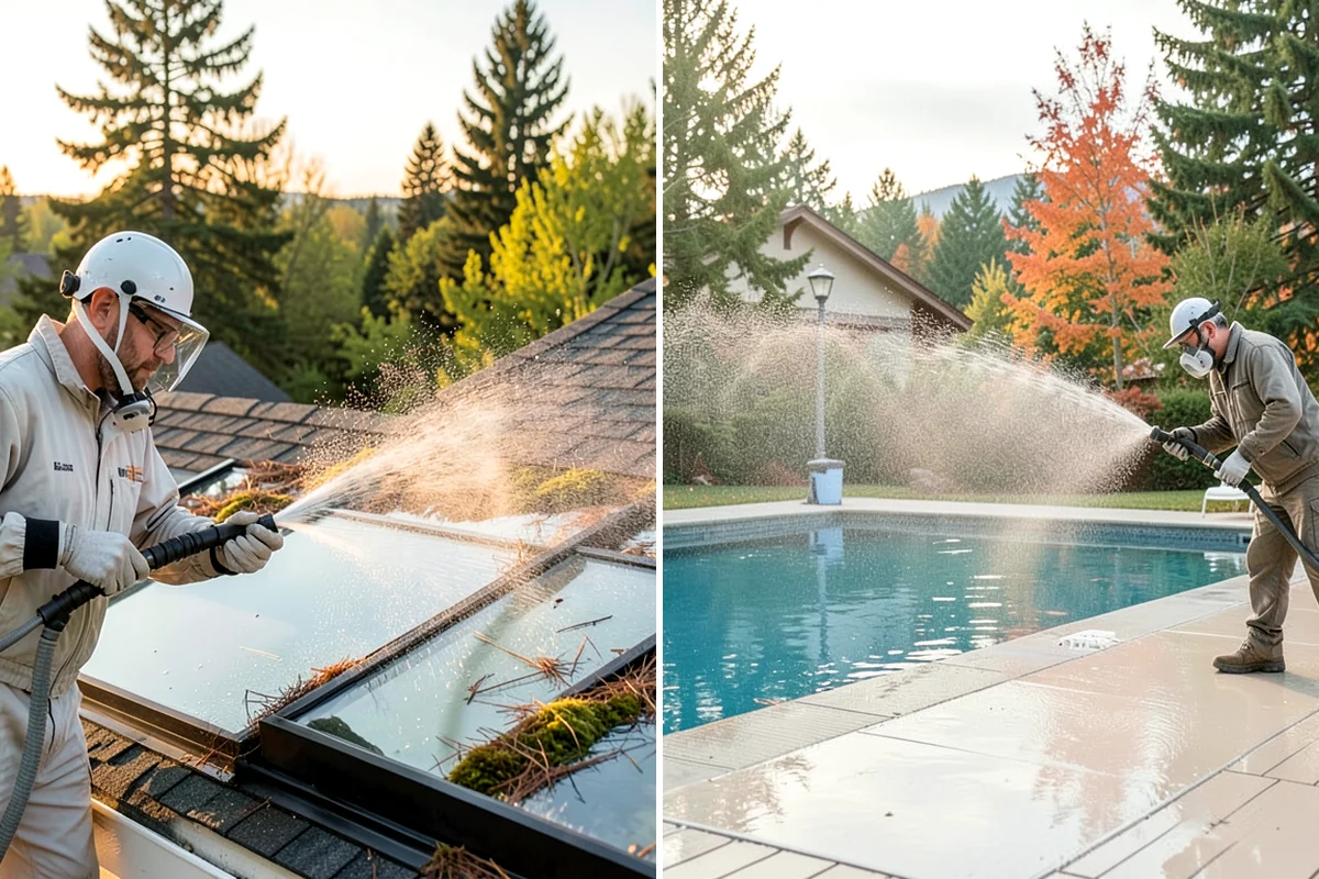 Planter Cleaning in Maple Valley, King County, WA - Empty or protect plantings and assess planter material