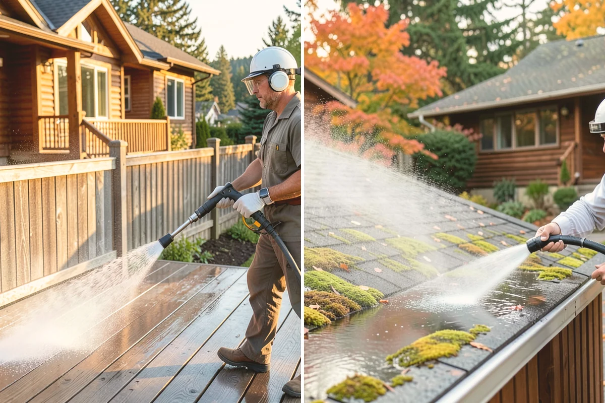 Planter Cleaning in Stanwood, Snohomish County, WA - Empty or protect plantings and assess planter material