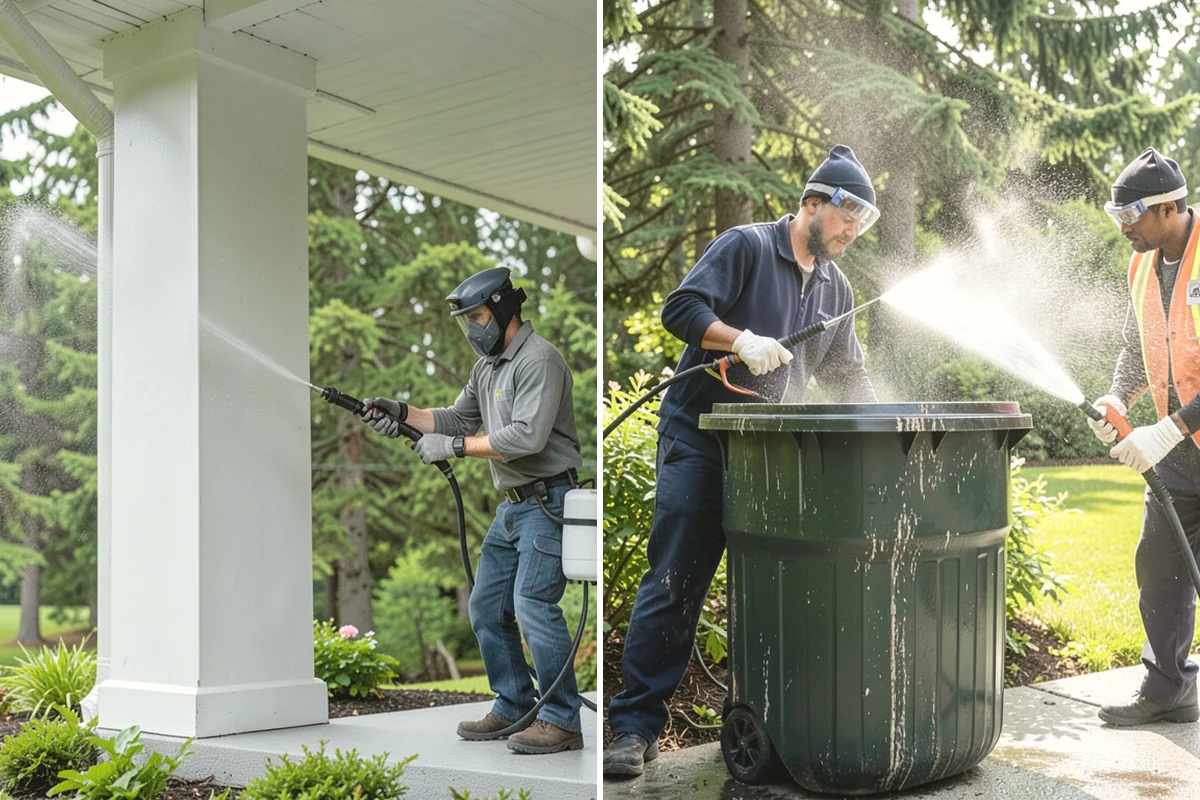 Planter Cleaning in University Place, Pierce County, WA - Empty or protect plantings and assess planter material