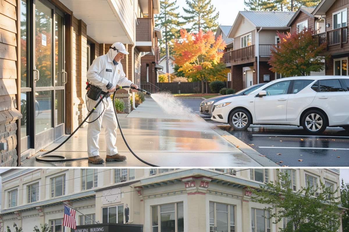 Plastic Cleaning in Anacortes, Skagit County, WA - Clean exterior plastic in spring to remove winter mold, or in fall before storing furniture for the wet season.