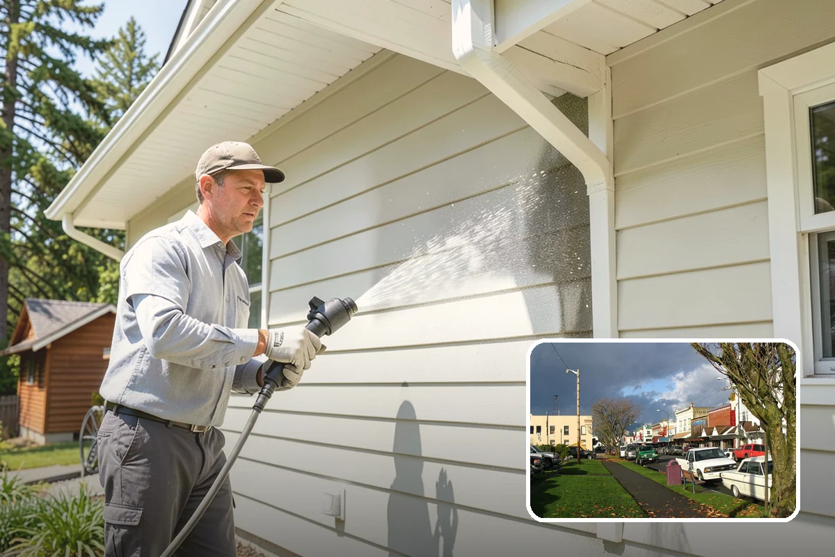 Plastic Cleaning in Arlington, Snohomish County, WA - Lifts mold, grime, and chalking from plastic
