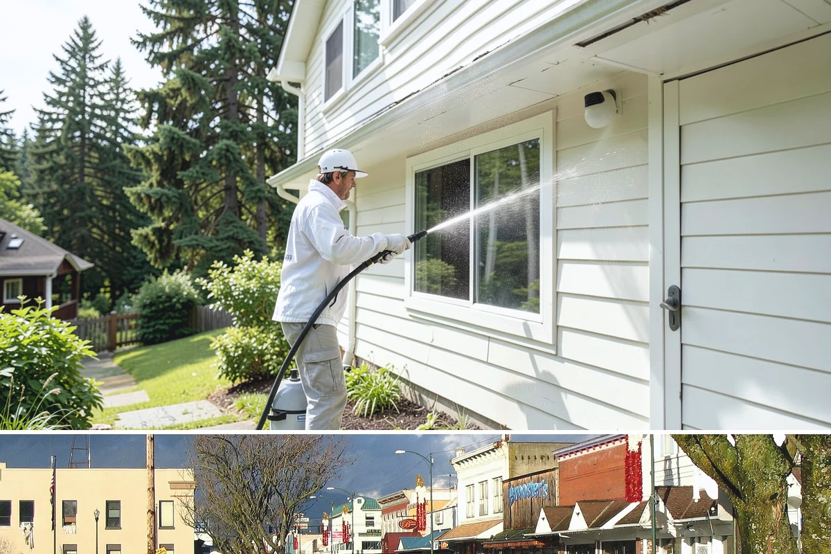 Plastic Cleaning in Arlington, Snohomish County, WA - Clean exterior plastic in spring to remove winter mold, or in fall before storing furniture for the wet season.