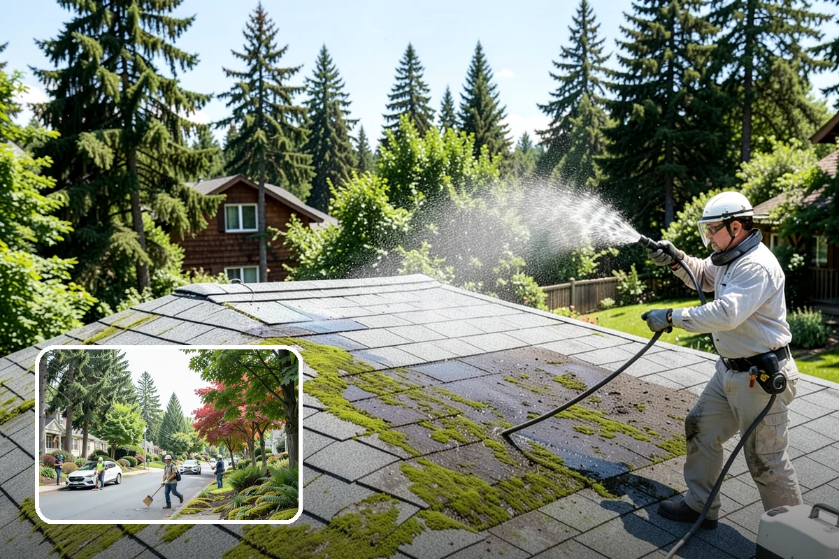 Plastic Cleaning in Beaux Arts Village, King County, WA - Lifts mold, grime, and chalking from plastic