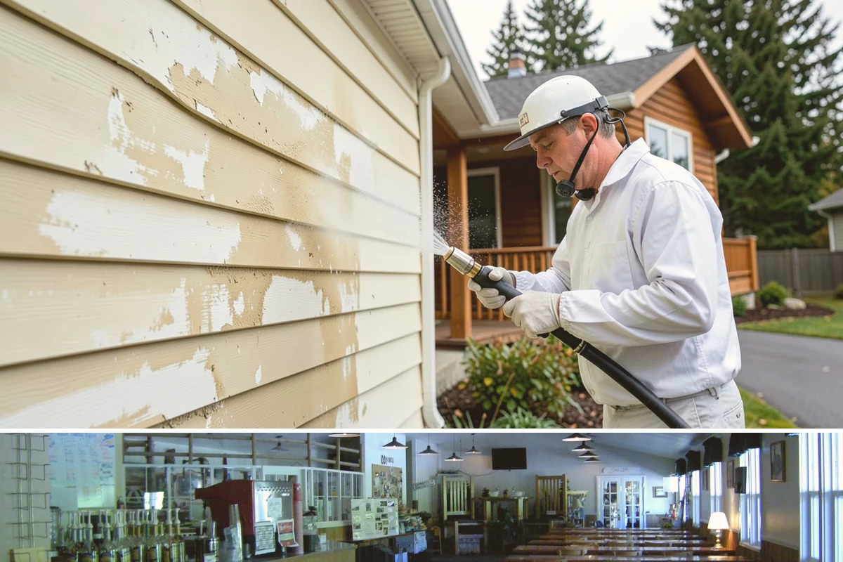 Plastic Cleaning in Black Diamond, King County, WA - Clean exterior plastic in spring to remove winter mold, or in fall before storing furniture for the wet season.