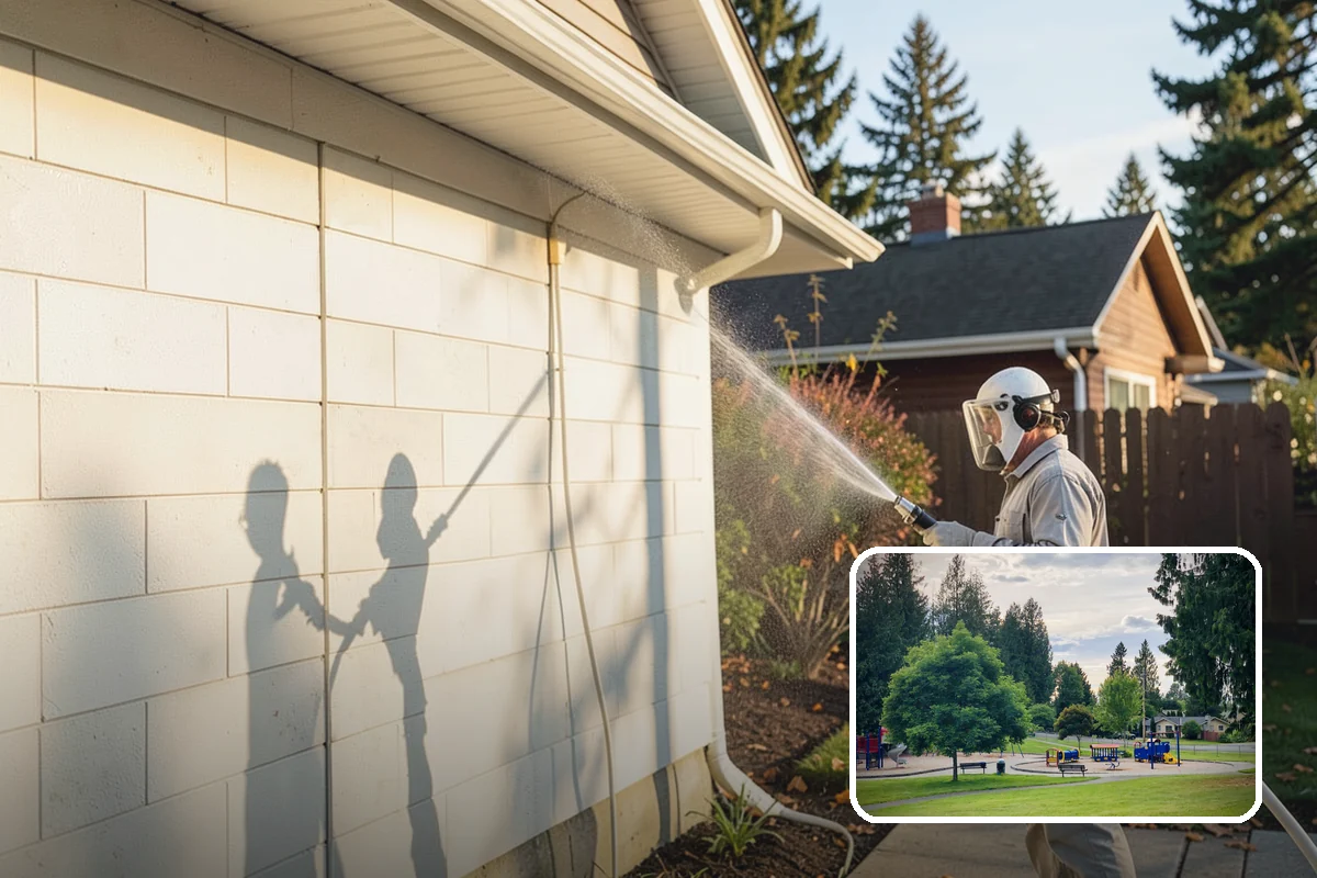 Plastic Cleaning in Bonney Lake, Pierce County, WA - Lifts mold, grime, and chalking from plastic