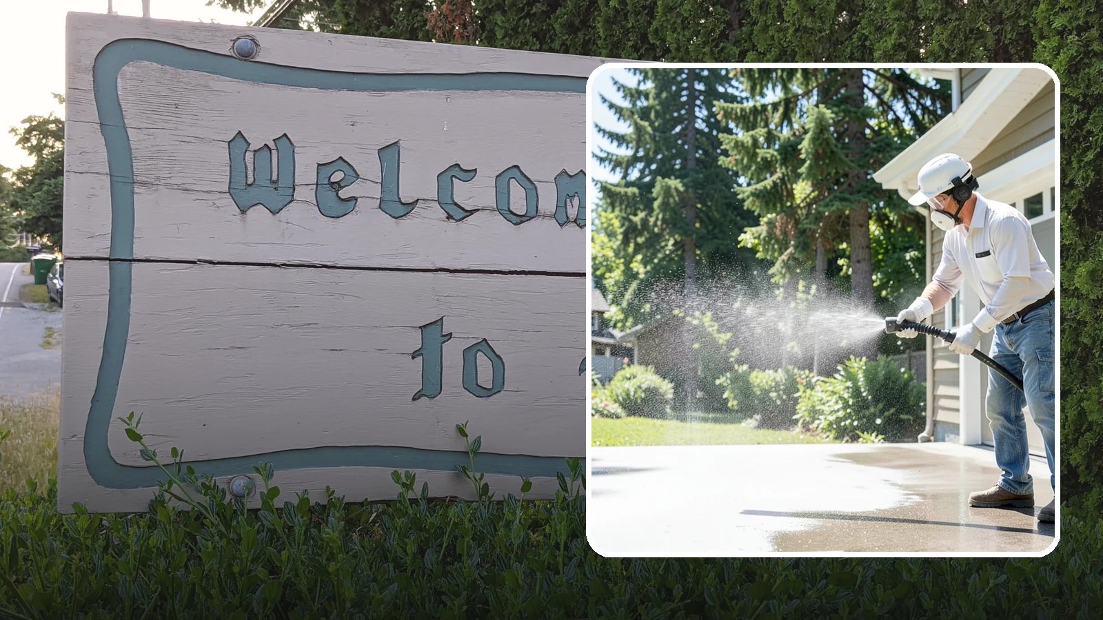 Plastic Cleaning in Brier, Snohomish County, WA - Cleaning of exterior plastic and vinyl fixtures, furniture, and trim that removes grime, mold, and chalking gently.