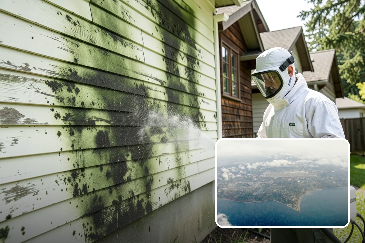 Plastic Cleaning in Burien, King County, WA - Lifts mold, grime, and chalking from plastic