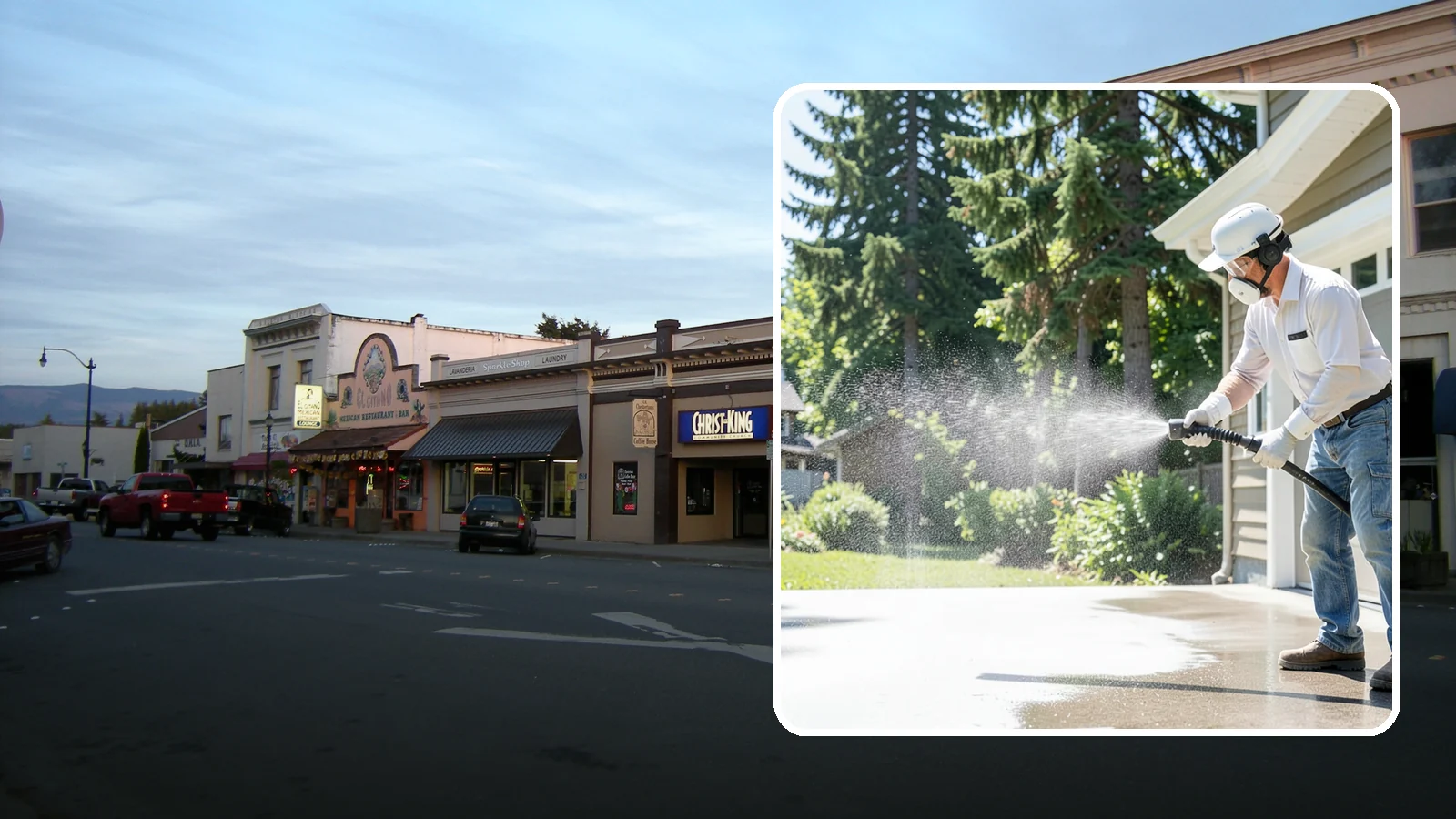 Plastic Cleaning in Burlington, Skagit County, WA - Cleaning of exterior plastic and vinyl fixtures, furniture, and trim that removes grime, mold, and chalking gently.