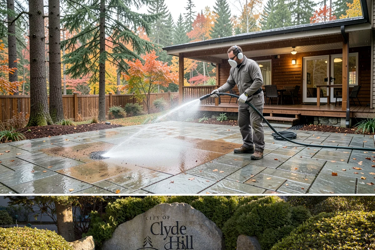 Plastic Cleaning in Clyde Hill, King County, WA - Clean exterior plastic in spring to remove winter mold, or in fall before storing furniture for the wet season.