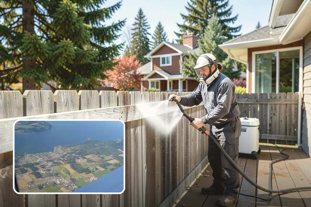 Plastic Cleaning in Coupeville, Island County, WA - Lifts mold, grime, and chalking from plastic