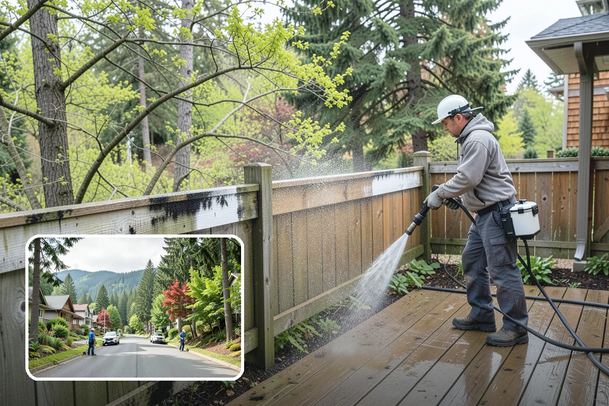 Plastic Cleaning in Darrington, Snohomish County, WA - Lifts mold, grime, and chalking from plastic