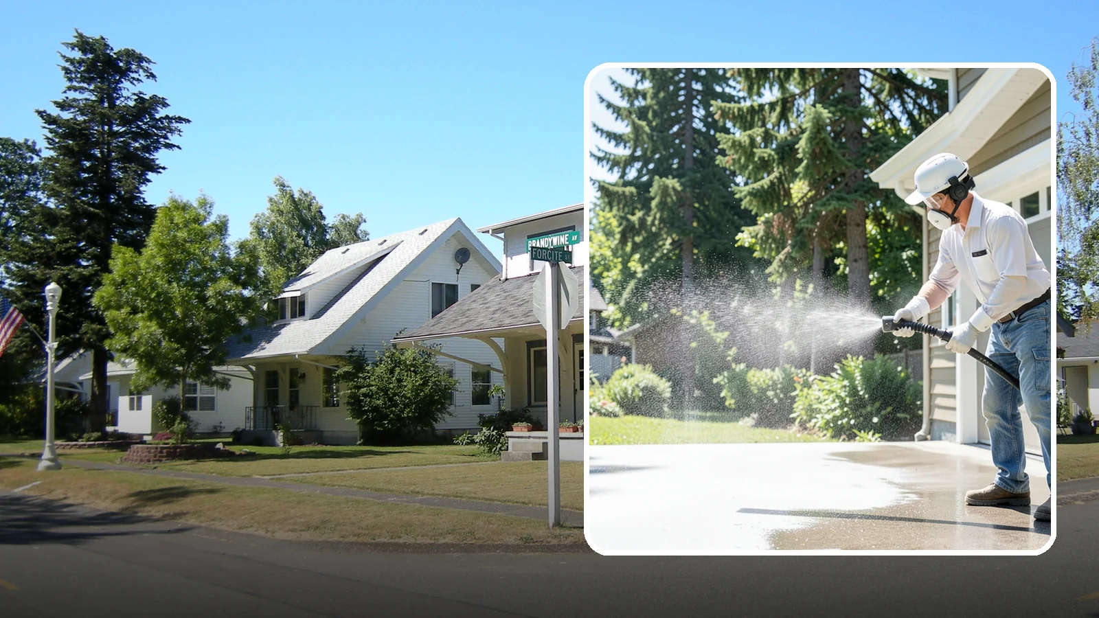 Plastic Cleaning in DuPont, Pierce County, WA - Cleaning of exterior plastic and vinyl fixtures, furniture, and trim that removes grime, mold, and chalking gently.
