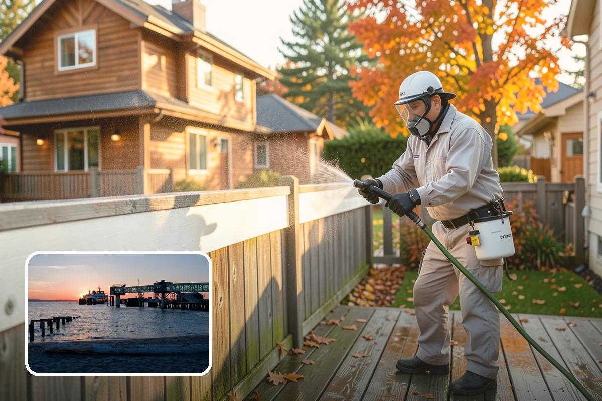 Plastic Cleaning in Edmonds, Snohomish County, WA - Lifts mold, grime, and chalking from plastic