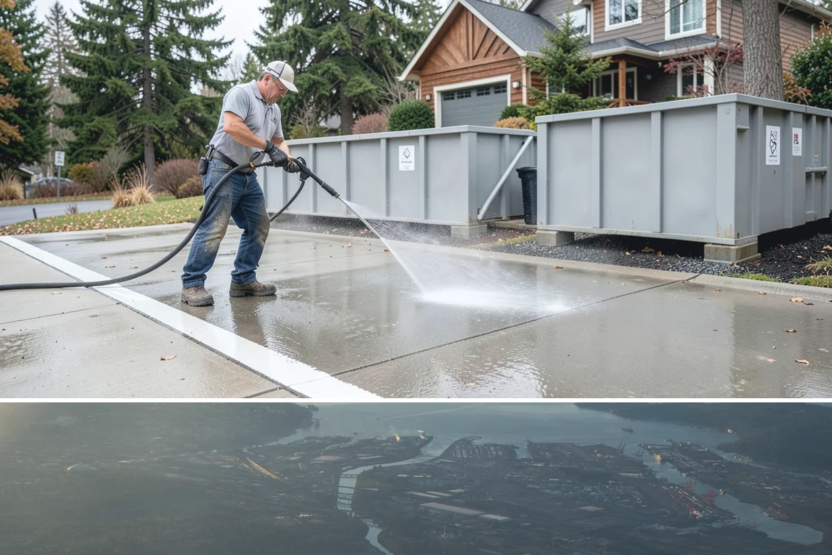 Plastic Cleaning in Fife, Pierce County, WA - Clean exterior plastic in spring to remove winter mold, or in fall before storing furniture for the wet season.