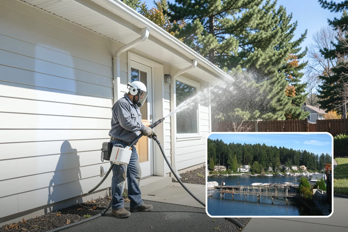 Plastic Cleaning in Gig Harbor, Pierce County, WA - Lifts mold, grime, and chalking from plastic