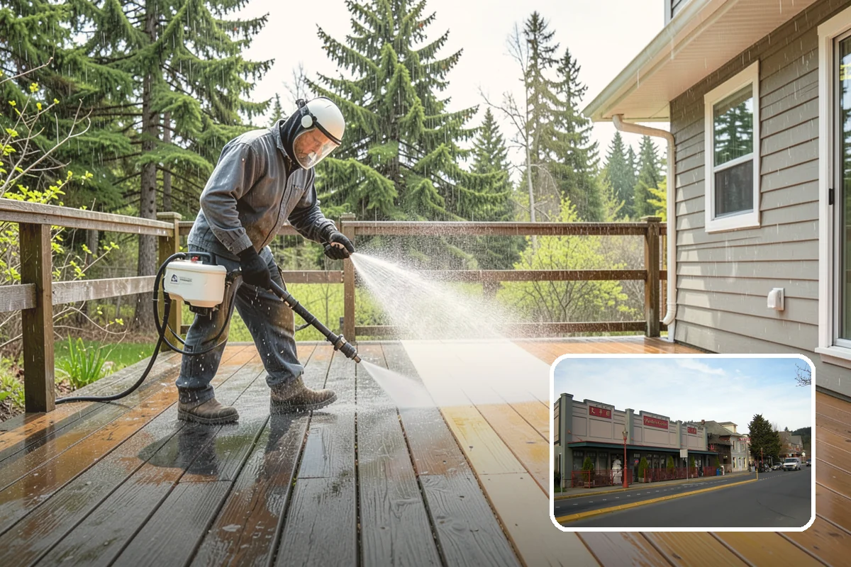 Plastic Cleaning in Issaquah, King County, WA - Lifts mold, grime, and chalking from plastic