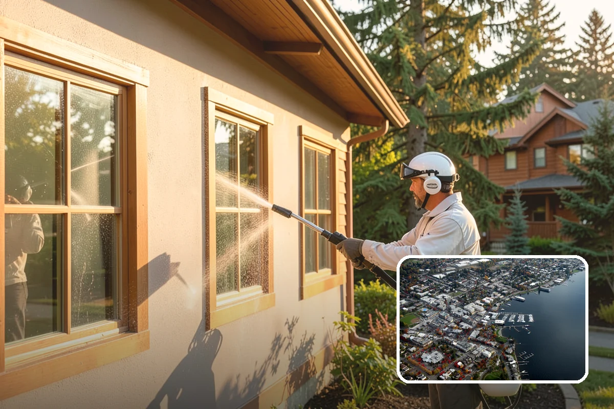 Plastic Cleaning in Kirkland, King County, WA - Lifts mold, grime, and chalking from plastic