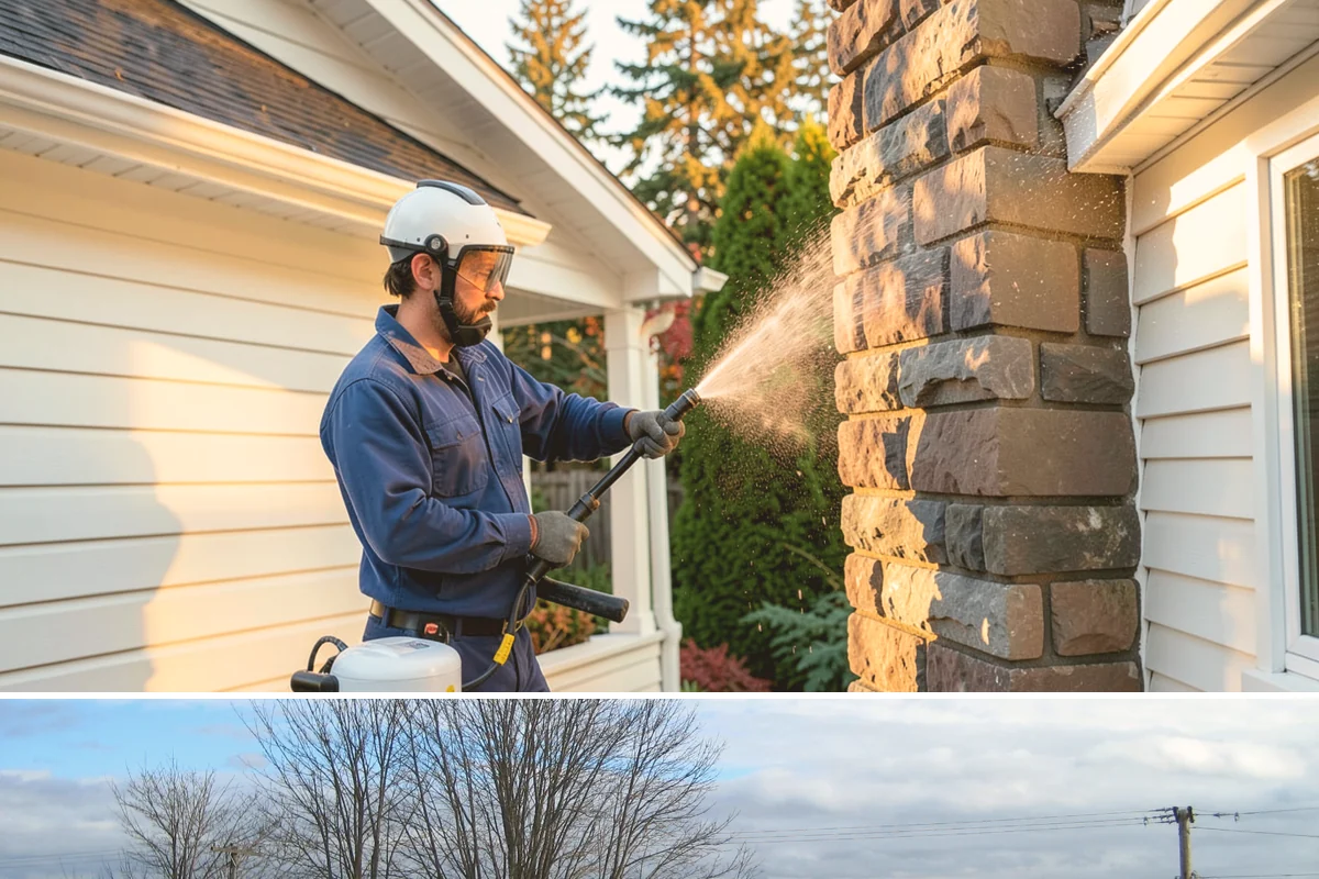 Plastic Cleaning in Langley, Island County, WA - Clean exterior plastic in spring to remove winter mold, or in fall before storing furniture for the wet season.