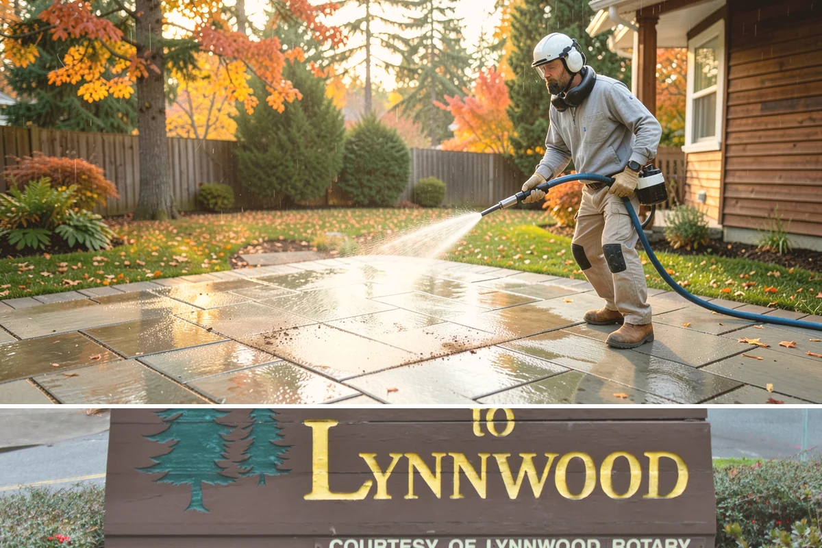 Plastic Cleaning in Lynnwood, Snohomish County, WA - Clean exterior plastic in spring to remove winter mold, or in fall before storing furniture for the wet season.