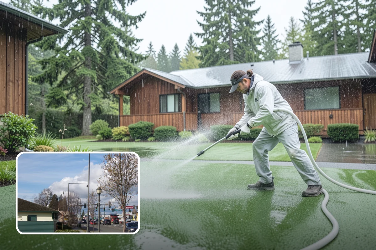 Plastic Cleaning in Marysville, Snohomish County, WA - Lifts mold, grime, and chalking from plastic