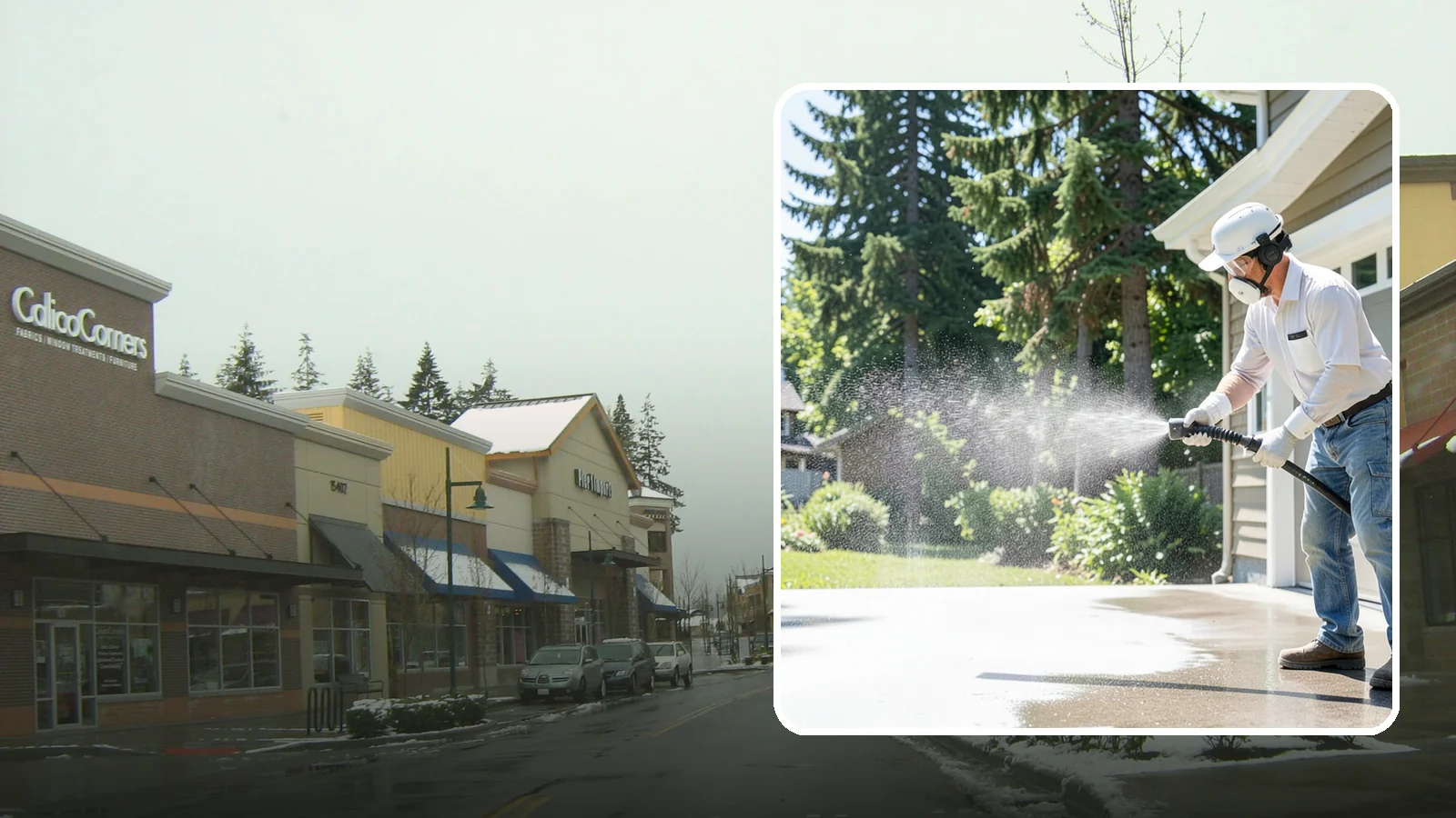 Plastic Cleaning in Mill Creek, Snohomish County, WA - Cleaning of exterior plastic and vinyl fixtures, furniture, and trim that removes grime, mold, and chalking gently.