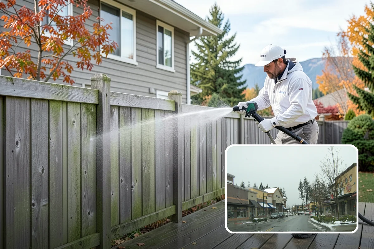 Plastic Cleaning in Mill Creek, Snohomish County, WA - Lifts mold, grime, and chalking from plastic