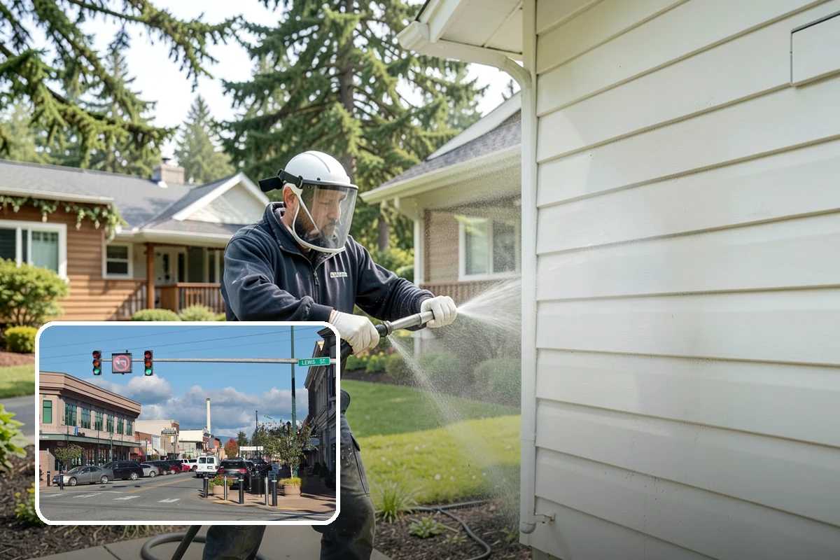 Plastic Cleaning in Monroe, Snohomish County, WA - Lifts mold, grime, and chalking from plastic