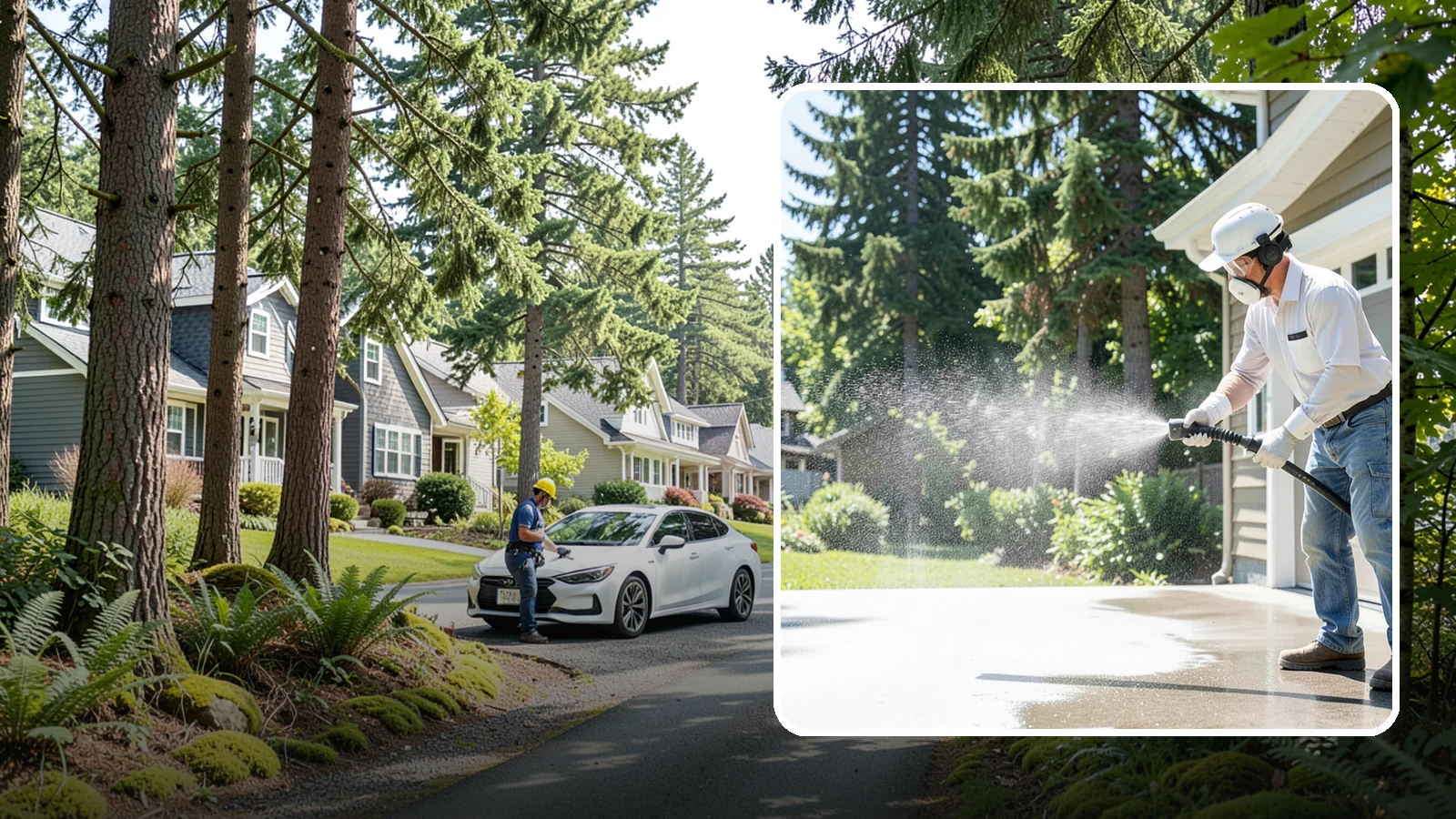 Plastic Cleaning in Normandy Park, King County, WA - Cleaning of exterior plastic and vinyl fixtures, furniture, and trim that removes grime, mold, and chalking gently.