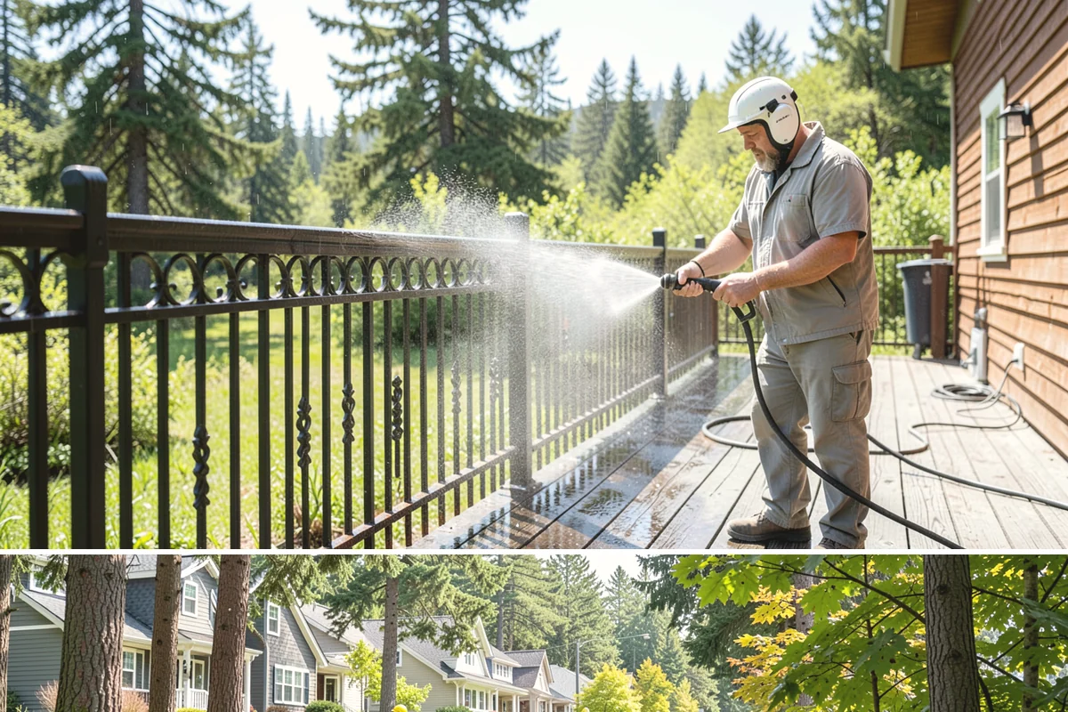 Plastic Cleaning in Normandy Park, King County, WA - Clean exterior plastic in spring to remove winter mold, or in fall before storing furniture for the wet season.