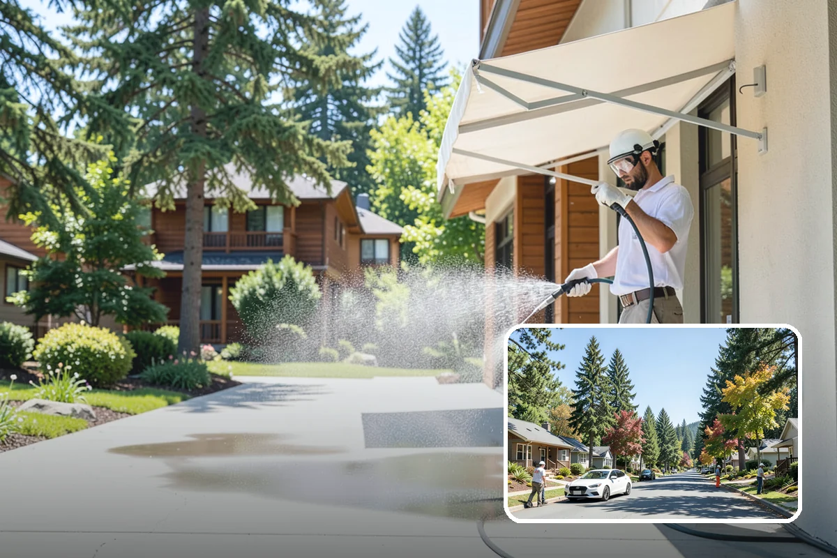 Plastic Cleaning in Orting, Pierce County, WA - Lifts mold, grime, and chalking from plastic