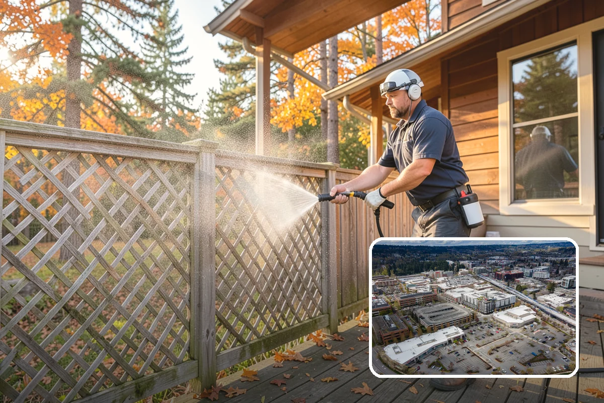 Plastic Cleaning in Redmond, King County, WA - Lifts mold, grime, and chalking from plastic