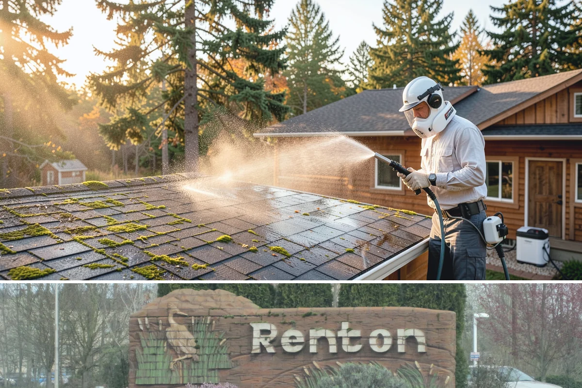 Plastic Cleaning in Renton, King County, WA - Clean exterior plastic in spring to remove winter mold, or in fall before storing furniture for the wet season.