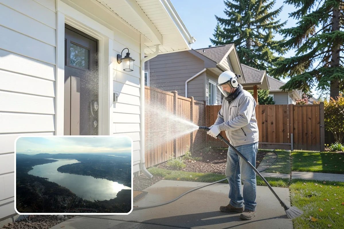 Plastic Cleaning in Sammamish, King County, WA - Lifts mold, grime, and chalking from plastic