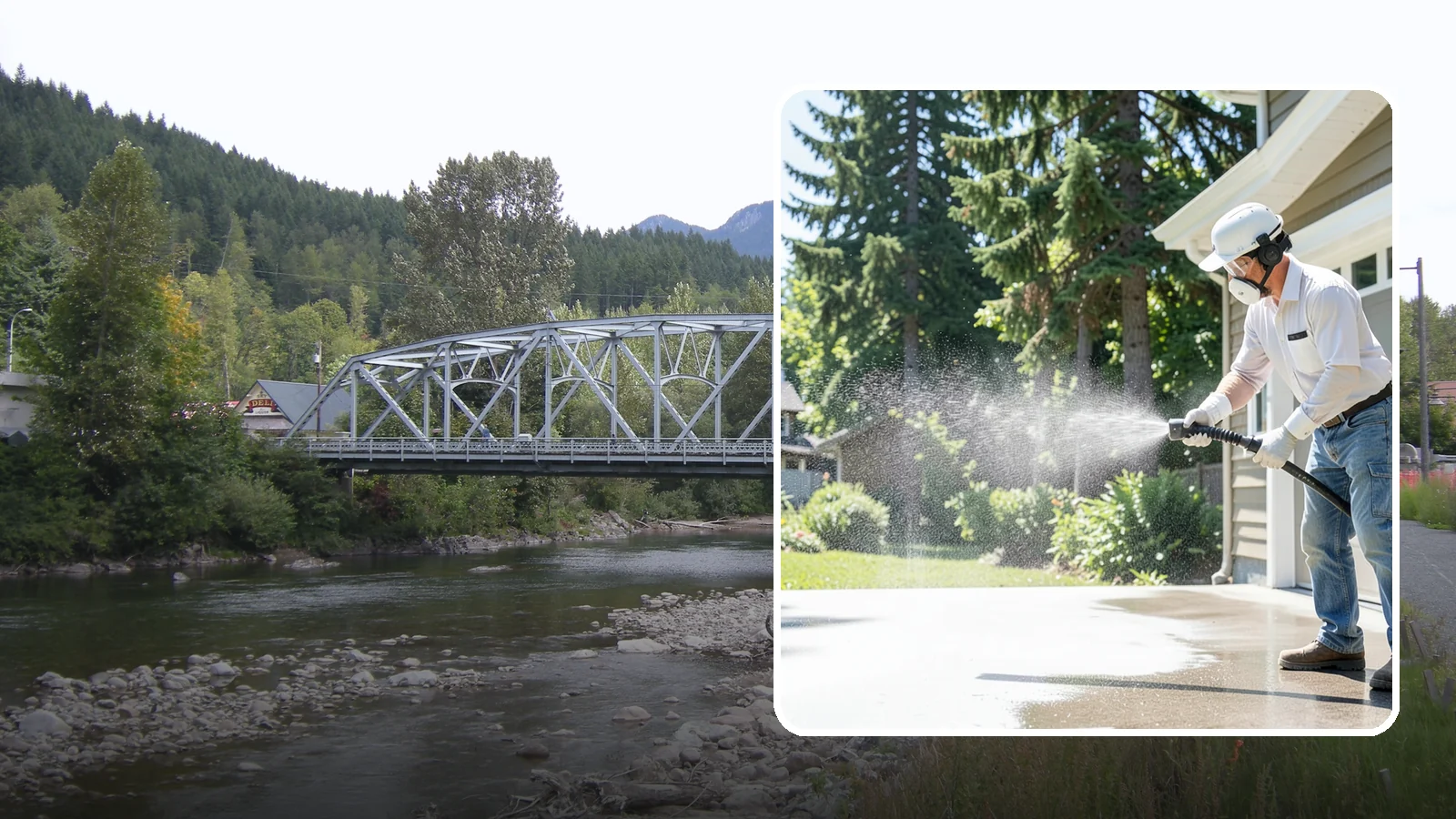 Plastic Cleaning in Skykomish, King County, WA - Cleaning of exterior plastic and vinyl fixtures, furniture, and trim that removes grime, mold, and chalking gently.