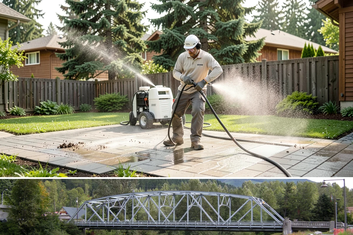 Plastic Cleaning in Skykomish, King County, WA - Clean exterior plastic in spring to remove winter mold, or in fall before storing furniture for the wet season.