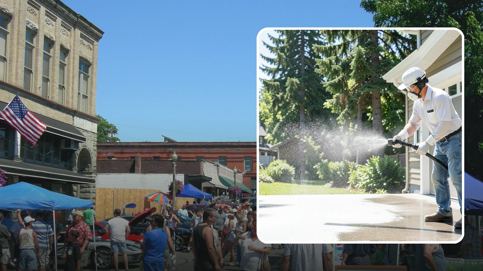 Plastic Cleaning in Snohomish, Snohomish County, WA - Cleaning of exterior plastic and vinyl fixtures, furniture, and trim that removes grime, mold, and chalking gently.