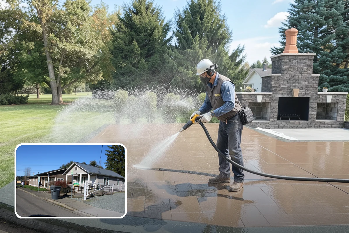 Plastic Cleaning in South Prairie, Pierce County, WA - Lifts mold, grime, and chalking from plastic